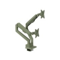 Arozzi AZ-ALZARE-NEO-DUO-FST monitor mount / stand 81.3 cm (32") Desk Green