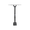 Maclean MC-700N TV Monitor Wall Mount Universal max VESA 200x20 23"-43" 30kg Black Extendable Tilting for Small TVs