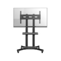 ONKRON Mobile TV Stand Rolling TV Cart for 40 to 65 Inch LCD LED TV Screens, Black TS1351-B
