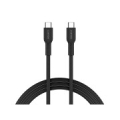 CANYON cable OnWire 60CL C-C 60W COLOR Braided 1m Black CND-CCAP60AB10B