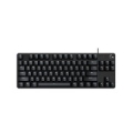 LOGITECH G413 TKL SE Corded Mechanical Gaming Keyboard - BLACK - US INT'L - USB - TACTILE 920-010446