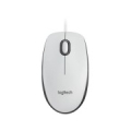 LOGITECH M100 Corded Mouse-WHITE 910-006764