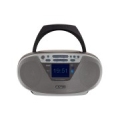 AIWA boombox sistēma ar bluetooth un TFT-LCD displeju, pelēks