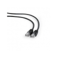 PATCH CABLE CAT5E UTP 0.5M/BLACK PP12-0.5M/BK GEMBIRD
