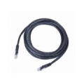 PATCH CABLE CAT5E UTP 1M/BLACK PP12-1M/BK GEMBIRD