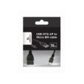 CABLE USB OTG AF TO MICRO USB/A-OTG-AFBM-03 GEMBIRD