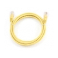 PATCH CABLE CAT5E UTP 2M/YELLOW PP12-2M/Y GEMBIRD