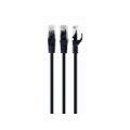 PATCH CABLE CAT6 UTP 1M/BLACK PP6U-1M/BK GEMBIRD