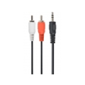 CABLE AUDIO 3.5MM TO 2RCA 5M/CCA-458-5M GEMBIRD