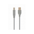 CABLE USB2 AM-BM 1.8M/GRAY CCP-USB2-AMBM-6G GEMBIRD
