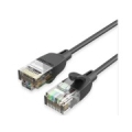 PATCH CABLE CAT.6A UTP/1M BLACK IBIBF VENTION