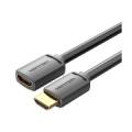 CABLE HDMI MALE/FEMALE 4K/0.5M BLACK AHCBD VENTION