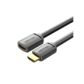 CABLE HDMI MALE/FEMALE 4K/1M BLACK AHCBF VENTION