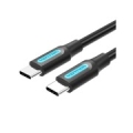 CABLE USB-C TO USB-C/1M BLACK COSBF VENTION