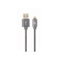 CABLE LIGHTNING TO USB2 1M/CC-USB2S-AMLM-1M-BG GEMBIRD
