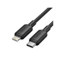 CABLE USB-C TO LIGHTNING/2M BLACK LAKBH VENTION