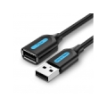 CABLE USB2.0 MALE TO FEMALE/3M BLACK CBIBI VENTION