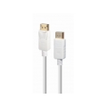 CABLE DISPLAY PORT 1.8M/WHITE CC-DP2-6-W GEMBIRD