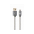 CABLE LIGHTNING TO USB2 2M/CC-USB2S-AMLM-2M-BG GEMBIRD