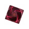 CASE FAN 120MM TRANSP 3PIN+4P/RED 12V XF046 XILENCE