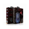 MOUSE USB OPTICAL GAMING/BLACK MUSG-RGB-01 GEMBIRD