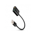 SOUND CARD USB2.0 48KHZ/16BIT/0.15M ADA-12 AXAGON