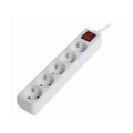 PROTECTOR POWER SURGE 1.8M/5OUTL SPG4-C-6 GEMBIRD