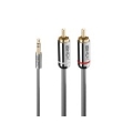 CABLE AUDIO 3.5MM TO PHONO/0.5M 35332 LINDY