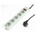 CABLE POWER EXTENSION 3M/5OUTL SPG3-B-10C GEMBIRD