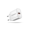 MOBILE CHARGER WALL USB 18W/1PORT WHITE ACU-QC18W AXAGON