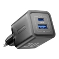 MOBILE CHARGER WALL 30W USB-C/2P BLACK FEQB0-EU VENTION