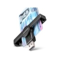 CARD READER POCKET SMARTCARD/USB2.0 CRE-SMPA AXAGON