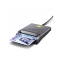 CARD READER FLAT SMARTCARD/ID/USB2.0 1.3M CRE-SM3T AXAGON