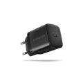 MOBILE CHARGER WALL USB-C 20W/1PORT BLACK ACU-PD20 AXAGON