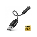ADAPTER USB-C TO AUDIO 3.5MM/DAC 0.1M ADA-HA AXAGON