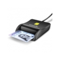 CARD READER FLAT SMARTCARD/USB2.0 1.3M CRE-SM3N AXAGON