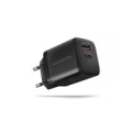 MOBILE CHARGER WALL USB 20W/2PORT BLACK ACU-PQ20 AXAGON