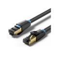 PATCH CABLE CAT.8 SFTP/10M BLACK IKABL VENTION