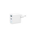 CHARGER USB 65W 2PORT/TA-UC-PDQC65L-W-01 GEMBIRD