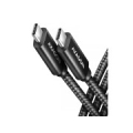 CABLE USB-C TO USB-C 1M 240W/8K BLACK BUCM4X-CM10AB AXAGON