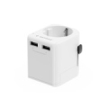 POWER ADAPTER EU TO UNIV. 12W/WHT TPA-EU2A12-01-W GEMBIRD