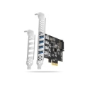 I/O CARD USB PCIE 4PORT/PCEU-43RS AXAGON