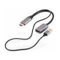 I/O ADAPTER HDMI TO DP/BLACK A-HDMIM-DPF-02 GEMBIRD