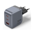 MOBILE CHARGER WALL 3PORT/70W FEXH0-EU VENTION