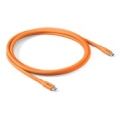 CABLE USB-C TO USB-C 2M/M/M ORANGE CAC-3000 CLUB3D