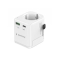 POWER ADAPTER GROUNDED 20W/WHT TPA-EU1A1C20-01-W GEMBIRD