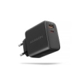 MOBILE CHARGER WALL USB 45W/GAN 2PORT ACU-PQ45 AXAGON