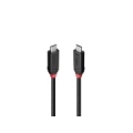 CABLE USB4 240W TYPE C 1M/BLACK LINE 37001 LINDY