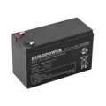BATTERY 12V 7.2AH VRLA/EP7.2-12 T2 EUROPOWER EMU