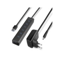 I/O HUB USB3.0 7PORT CHARGING/W/AC 1.2M HUE-SA7BP AXAGON
